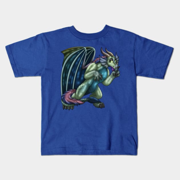 Ice Cavern: Todor Kids T-Shirt by spyroid101